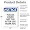 Signmission Please Cover Hot Tub After Use Thank You, 12 in W x Rectangle, Plastic OS-2PACK-NS-P-1218-V-17359 - alternate 6